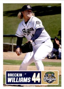 2018 Grandstand Kane County Cougars #31 Breckin Williams Front