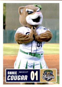 2018 Grandstand Kane County Cougars #33 Annie Cougar Front