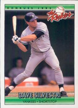 1992 Donruss The Rookies #111 Dave Silvestri Front