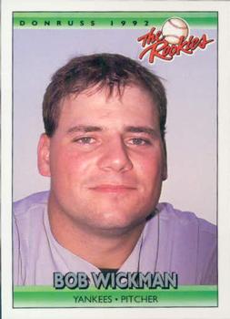 1992 Donruss The Rookies #125 Bob Wickman Front