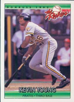 1992 Donruss The Rookies #129 Kevin Young Front