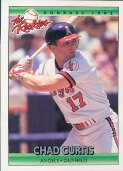 1992 Donruss The Rookies #30 Chad Curtis Front