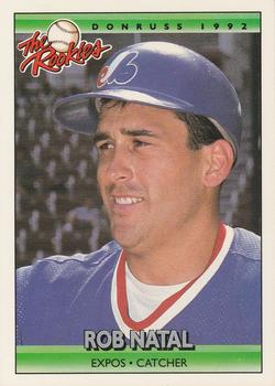 1992 Donruss The Rookies #84 Rob Natal Front