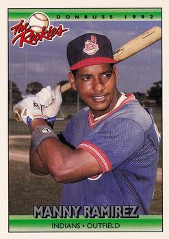 1992 Donruss The Rookies #98 Manny Ramirez Front