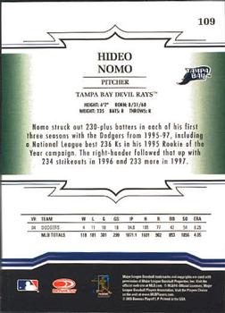 2005 Donruss Throwback Threads #109 Hideo Nomo Back