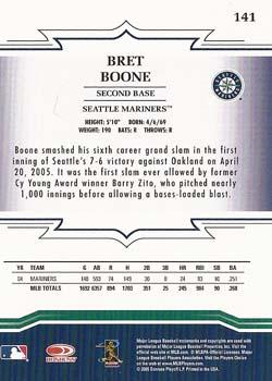 2005 Donruss Throwback Threads #141 Bret Boone Back