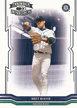 2005 Donruss Throwback Threads #141 Bret Boone Front