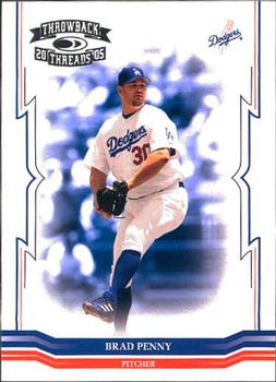 2005 Donruss Throwback Threads #199 Brad Penny Front