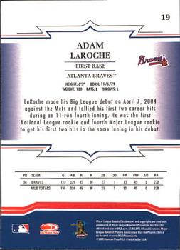 2005 Donruss Throwback Threads #19 Adam LaRoche Back