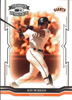2005 Donruss Throwback Threads #265 Ray Durham Front