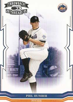 2005 Donruss Throwback Threads #90 Philip Humber Front