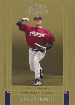 2005 Donruss Classics - Timeless Tributes Gold #152 Wade Miller Front