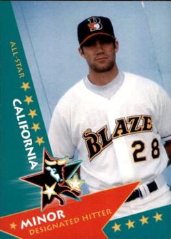 1997 California/Carolina League All-Stars #19 Damon Minor Front