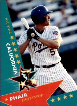 1997 California/Carolina League All-Stars #22 Kelly Phair Front