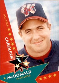 1997 California/Carolina League All-Stars #37 John McDonald Front