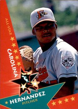1997 California/Carolina League All-Stars #49 Francisco Hernandez Front