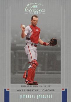 2005 Donruss Classics - Timeless Tributes Silver #90 Mike Lieberthal Front