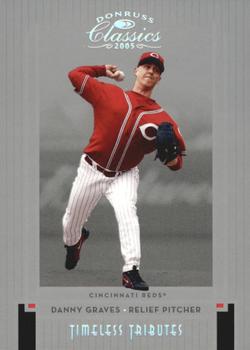 2005 Donruss Classics - Timeless Tributes Silver #167 Danny Graves Front