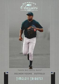 2005 Donruss Classics - Timeless Tributes Silver #174 Delmon Young Front
