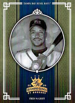 2005 Donruss Diamond Kings - Bronze Black and White #223 Fred McGriff Front