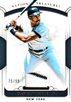 2018 Panini National Treasures #118 Dave Winfield Front