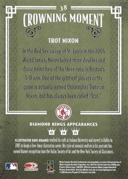 2005 Donruss Diamond Kings - DK Challenge #38 Trot Nixon Back