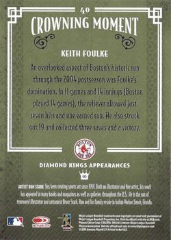 2005 Donruss Diamond Kings - DK Challenge #40 Keith Foulke Back