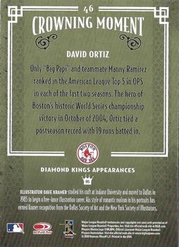 2005 Donruss Diamond Kings - DK Challenge #46 David Ortiz Back
