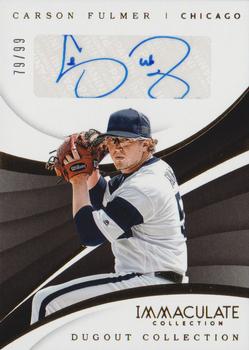 2018 Panini Immaculate Collection - Dugout Collection #DC-CA Carson Fulmer Front