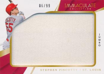 2018 Panini Immaculate Collection - Immaculate Jumbo #IJ-SP Stephen Piscotty Front