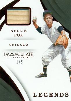 2018 Panini Immaculate Collection - Immaculate Legends Red #IL-NF Nellie Fox Front