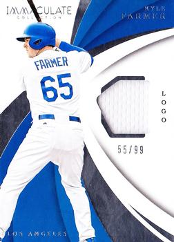 2018 Panini Immaculate Collection - Immaculate Swatches #IS-KF Kyle Farmer Front