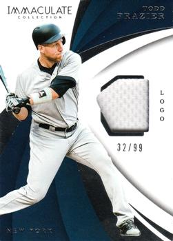 2018 Panini Immaculate Collection - Immaculate Swatches #IS-TF Todd Frazier Front