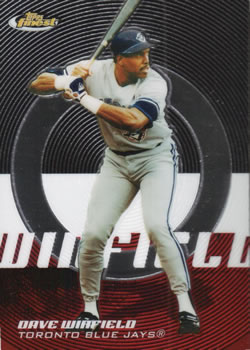 2005 Finest #161 Dave Winfield Front