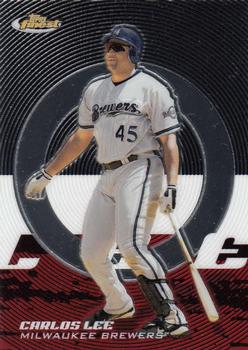 2005 Finest #19 Carlos Lee Front