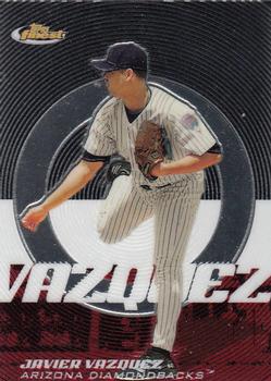 2005 Finest #38 Javier Vazquez Front