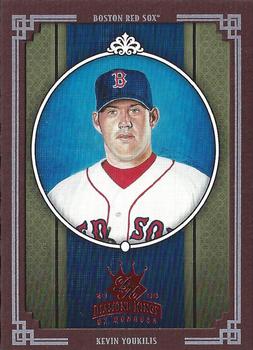 2005 Donruss Diamond Kings - Framed Red #43 Kevin Youkilis Front