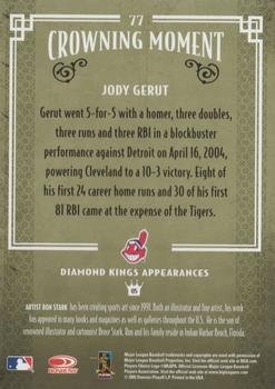 2005 Donruss Diamond Kings - Framed Red #77 Jody Gerut Back