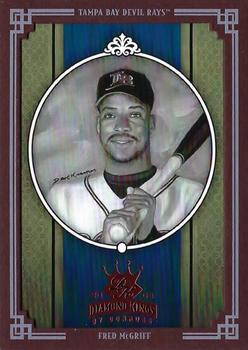 2005 Donruss Diamond Kings - Framed Red Black and White #223 Fred McGriff Front