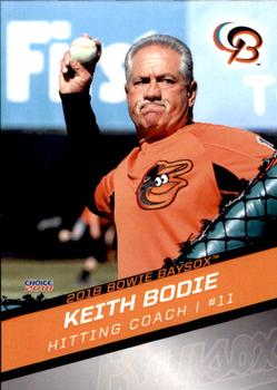 2018 Choice Bowie Baysox #33 Keith Bodie Front