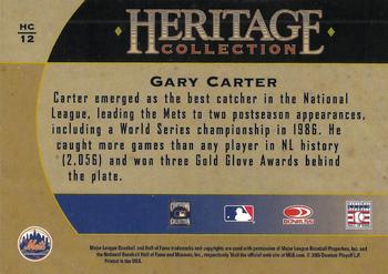 2005 Donruss Diamond Kings - Heritage Collection #HC-12 Gary Carter Back