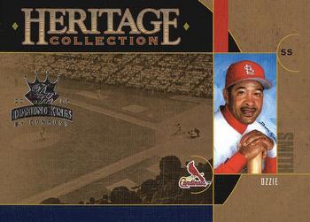 2005 Donruss Diamond Kings - Heritage Collection #HC-20 Ozzie Smith Front
