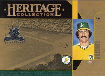 2005 Donruss Diamond Kings - Heritage Collection #HC-23 Rollie Fingers Front