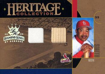 2005 Donruss Diamond Kings - Heritage Collection Combos #HC-20 Ozzie Smith Front