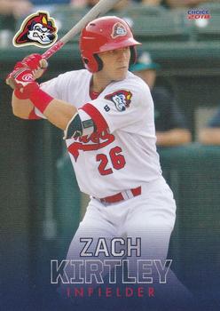 2018 Choice Peoria Chiefs #13 Zach Kirtley Front