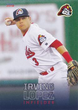 2018 Choice Peoria Chiefs #14 Irving Lopez Front