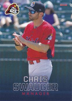 2018 Choice Peoria Chiefs #30 Chris Swauger Front