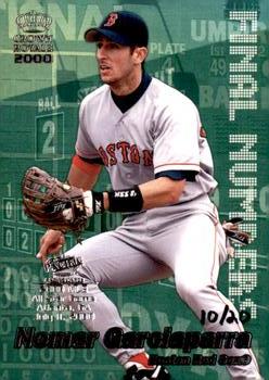 2000 Pacific Crown Royale - Final Numbers All-Star FanFest #5 Nomar Garciaparra Front