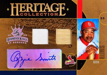 2005 Donruss Diamond Kings - Heritage Collection Signature Combos #HC-20 Ozzie Smith Front