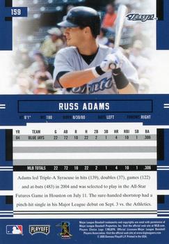 2005 Playoff Prestige #159 Russ Adams Back